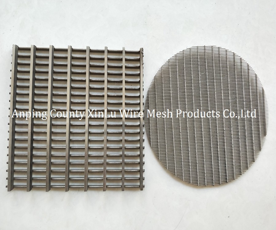 High-Performance Fruit Juice Filtration Wedge Wire Screen Panel with 3-20mm Thickness