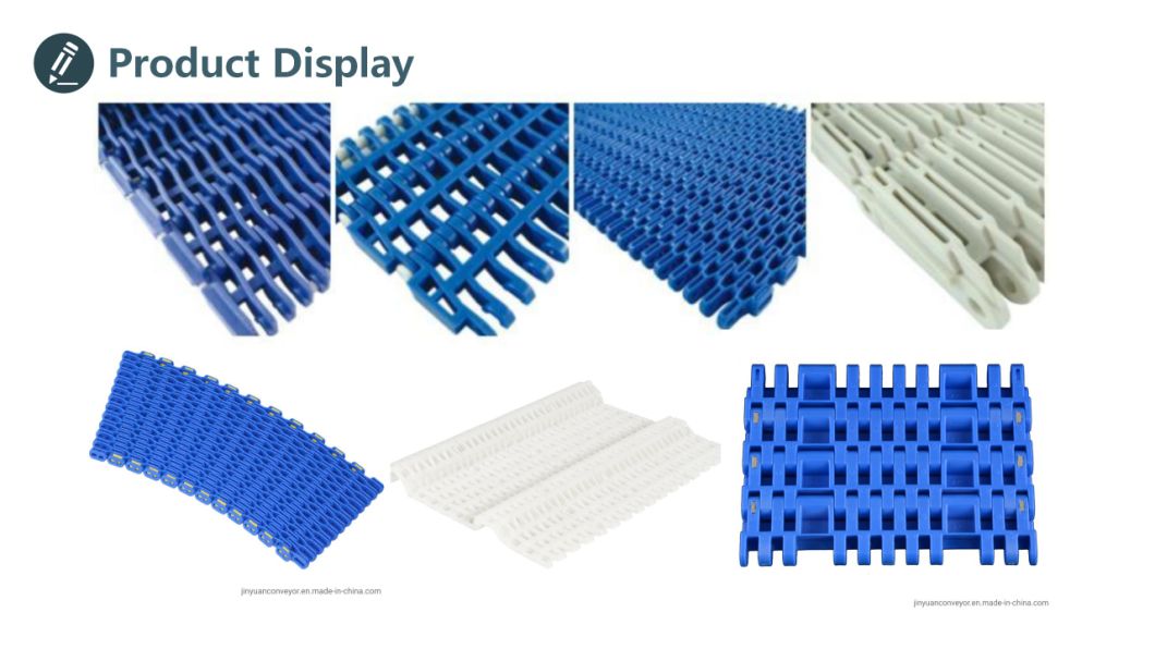 Flush Grid Conveyor Belt Modular Plastic Belt From Producer