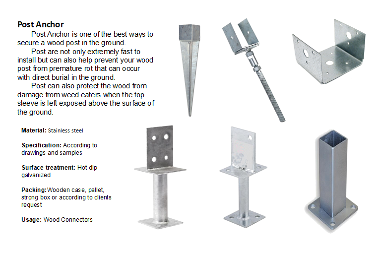 Customizable U Post Support Bracket The Ultimate Solution for Joist-to-Beam Fixing