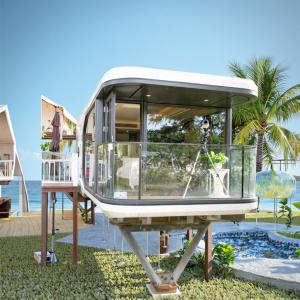 Quality Intelligent Access Control System Capsule Tiny House In Green Houses Entrance Door wholesale