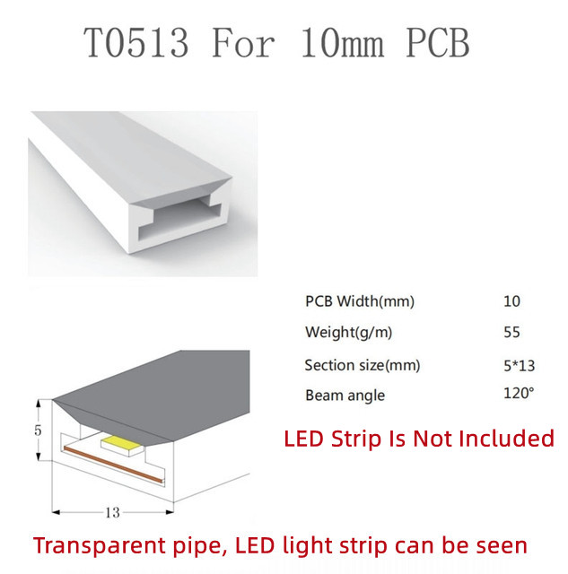 Colorful Separation Cuttable Neon LED Strip Light with 5V 12V 24V AC220V Power Supply