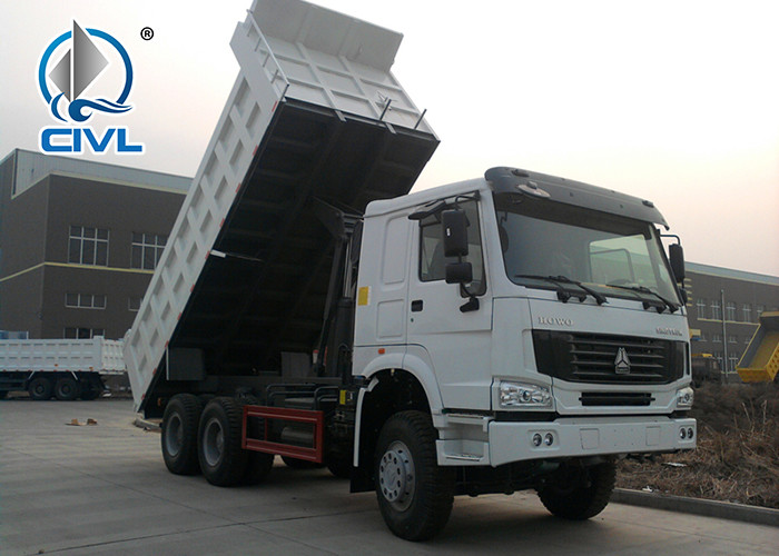 Sinotruk Howo Heavy Duty Dump Truck engine 336HP/247KW EURO II 6x4 Tipper Truck 10tires 10 speeds
