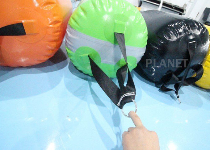 50cm Dia 60cm Height Multiple Colour Inflatable PVC Cylindrical Buoy