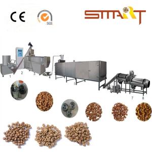 Quality Stainless Steel 80kw Twin Screw Pet Food Extruder Machine With Large Capacity wholesale