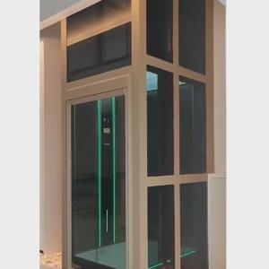 Quality Single Swing Door Residential Traction Elevator / VVVF Control Home Elevator wholesale