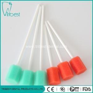 Quality FDA Disposable Oral Care Sponge Swabs wholesale