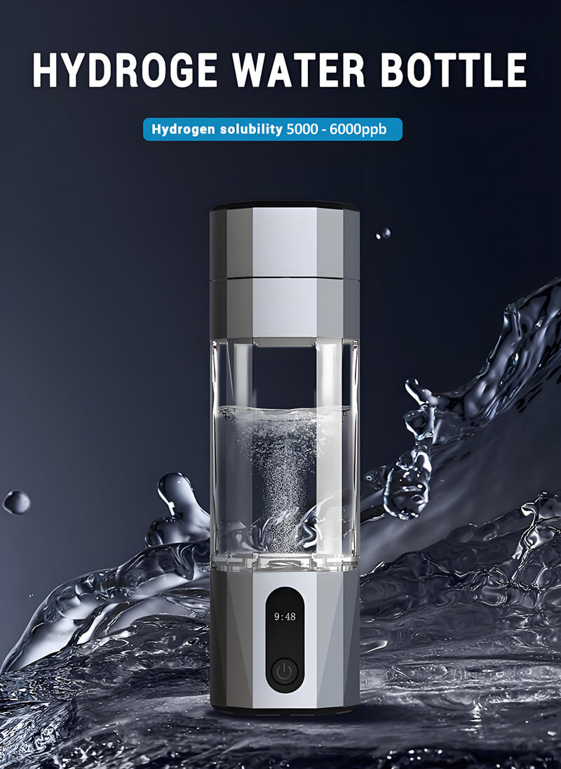 Hydrogen Water Bottle Cup SPE H2 Water Generator With High Hydrogen Level 5000 - 6000ppb WEIZI