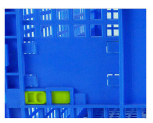 Mesh Collapsible Plastic Crates For Fruits And Vegetables Storage