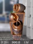 Warm Led Pots Polyresin Garden Water Fountain