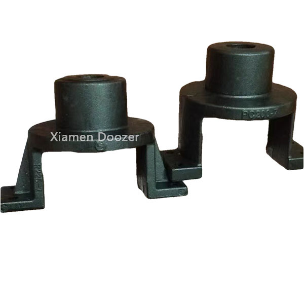 PC200-5 Excavator Parts Recoil Yoke Track Group Frontal Idler Guide Wheel U-Tape Frame