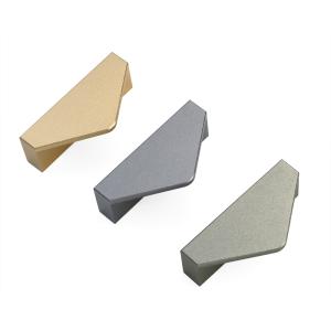 Quality OEM Customized Golden Aluminum Cabinet Handles 60mm For Furniture Door wholesale