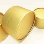 Golden Printed EMEI 75mm Height Kraft Paper Tube Packaging