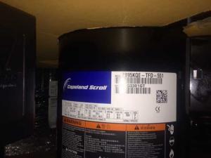 Quality R404a Refrigeration Copeland Scroll Compressor 13HP ZB95KQE-TFD-551 wholesale