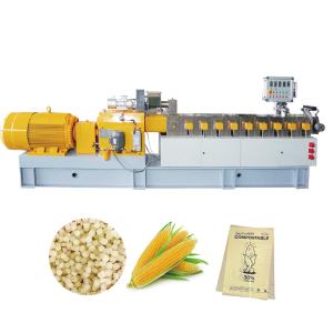 Quality Plant Fiber Based Biodegradable Granulator Granule making machine 100~280kg/h wholesale