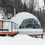 Well Insulated Geodesic Camping Dome North Face Snow Resistant Tourism