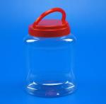 Transparent Square Plastic Storage Bins Screw On Lid Sealing 121 * 91 * 149MM