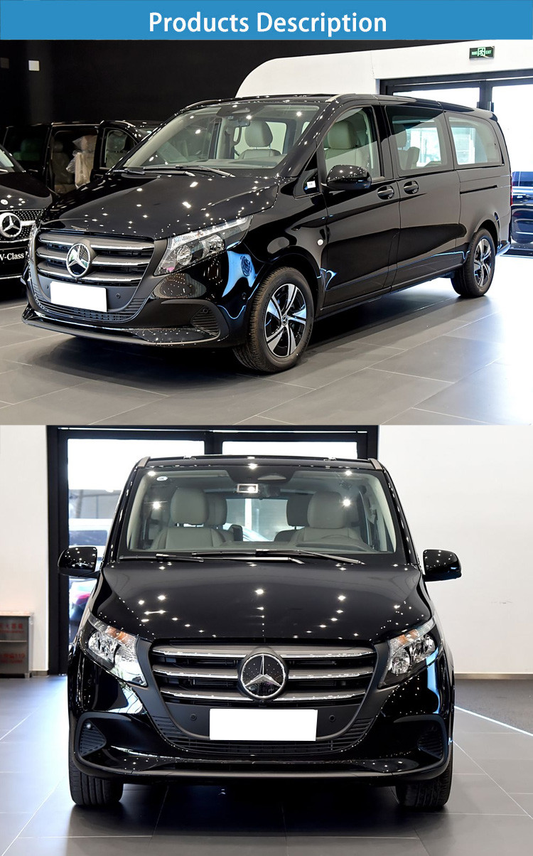 Mercedess Benzs Vito Petrol MPV Car 48V Mild Hybrid 7 Seats New Energy Vehicle