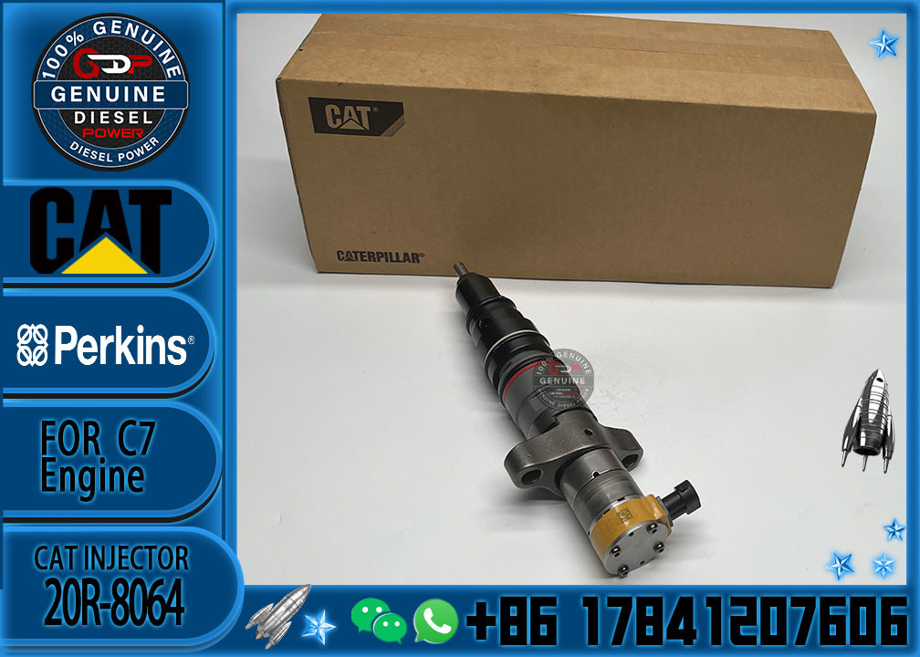 Diesel Engine Parts Common Rail Fuel Injector 20R-8064 for CAT C7 330D 340D 336D Excavator CNDIP Factory price