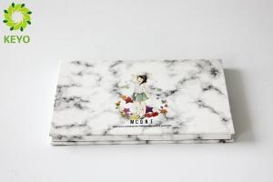 Quality Marbling Style Empty Eyeshadow Palette , 12 Pans Empty Eyeshadow Container wholesale