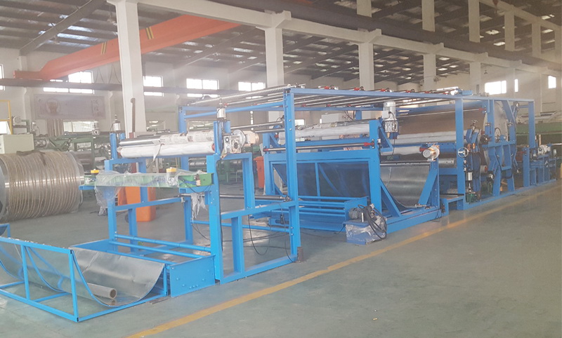 Commodity Full Automatic Thermal Underwear Material PU Glue Lamination Machine