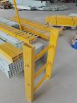 Fibreglass Square Tube Ladder Acid Resistance Easy Installation