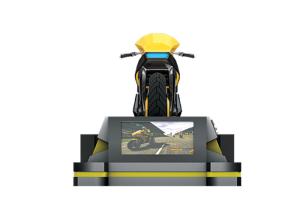 Quality High Dynamic Virtual Reality Motorcycle Ride , 24 Inch Displayer VR Driving Games wholesale