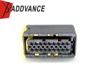 18 Hole Tyco AMP Connectors , TYCO HDSCS Connector 1-1563759-1 Black Color