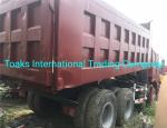 Used Sinotruk Heavy Tipper Truck HOWO 10 Wheels 375 Horsepower