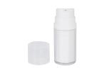 Cylinder Acrylic Matte Airless Vacuum Pump Bottle Lotion Container Cosmetic