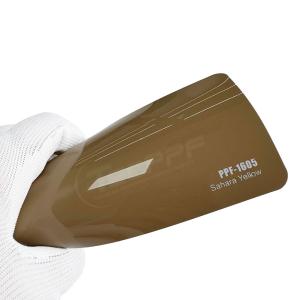 Quality PPF-1605 Sahara Yellow Colour, 8mil Colour Change Paint Protection Film wholesale