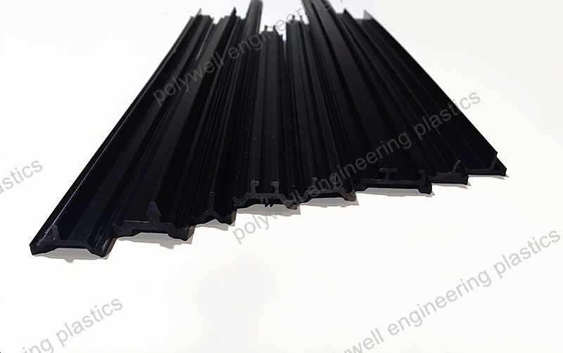Black Color Thermal Glue Strip With Density 1.25-1.35 g/cm3 For Aluminum Windows And Doors