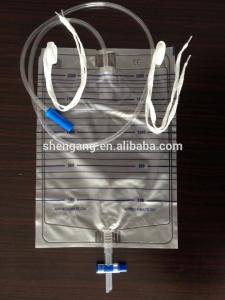 Quality urine bag T valve with hanger wholesale