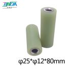 High Wear Resistance Embossed Flat Rubber Feed Rollers with Cylindrical Design