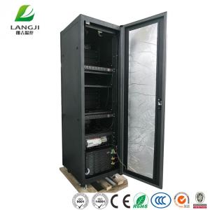Quality Black SPCC Indoor Network 47U Server Rack Enclosures wholesale