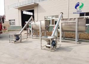 Quality Powder Granule Stainless Steel Screw Auger Conveyor With Hopper wholesale