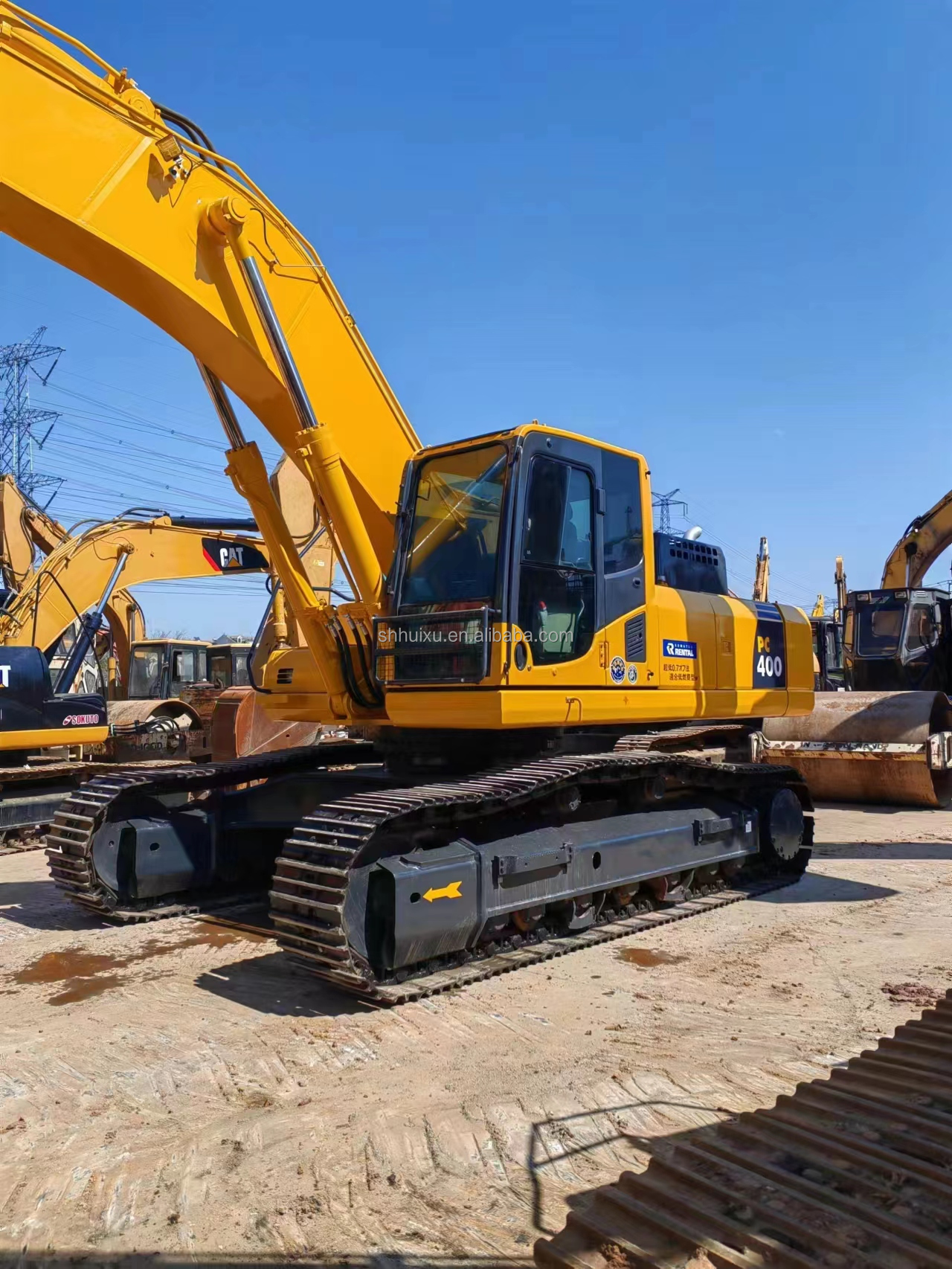 Used komatsu pc 400 excavator in good condition, Second hand komatsu pc400 fairly used excavator for sale.
