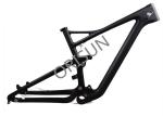 Full Suspension Race Bike Carbon Frame XC / Trail Mtb 122 Mm Wheel Travel