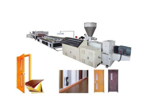 Cheap PVC WPC Foamed Board Machines / wpc board production line For Furniture And Cabinet for sale