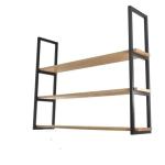 Steel European Style Ceiling Shelf Mounted Wine Rack Contemporary For Home Decor