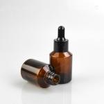 1oz 2oz 15ml 30ml 50ml Amber Empty Angled Shoulder Glass Dropper Essential Oil