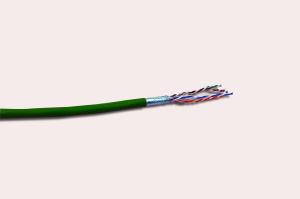 Quality Network Cat6a Type CMR Cable 100% Pass Fluke 1800 Test 305m Per Box wholesale