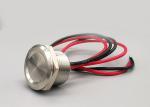 24VDC Self Locking 19mm Latching Push Button Switch Galvanized Housing