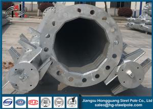 Quality HG - SP Tubular Steel Hop Dip Galvanised Steel Pole Painting Surface Coating wholesale