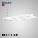 White Industrial LED Linear Highbay Light Aluminum Material