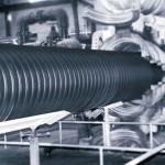 Engineering HDPE Drainage Pipes HDPE Corrugated 400 500mm Twin Wall Pipe