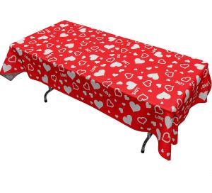 Quality Disposable Table Cover for Festival Party with Custom Design wholesale