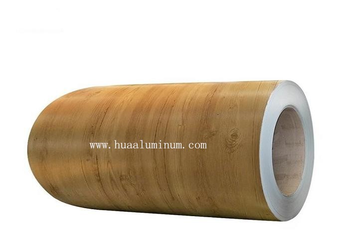 ISO9001 H14 Wood Coated Aluminium Coil For Home Appliance