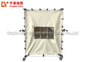 Quality Simple Operation Canvas Lean Trolley / Stainless Steel Storage Trolley wholesale