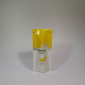 Quality 200ml 6.7 Ounce 11 Micron 200mmx110mm Liquid Spout Pouch wholesale