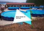 2200Cbm Flange PVC Liner 1860mm Bolted Water Tanks